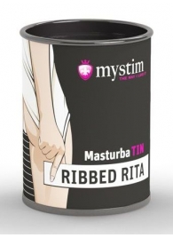 Компактный мастурбатор MasturbaTIN Ribbed Rita - MyStim - в Евпатории купить с доставкой