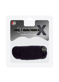 Черная веревка для связывания BONDX LOVE ROPE - 10 м. - Dream Toys - купить с доставкой в Евпатории