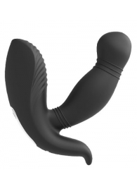 Черный вибромассажер простаты PROSTATE HERO - Dream Toys - в Евпатории купить с доставкой