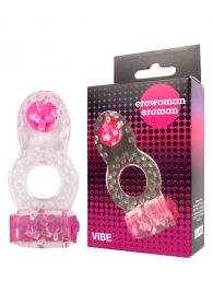 Прозрачное эрекционное кольцо Erowoman-Eroman - Erowoman-Eroman - в Евпатории купить с доставкой