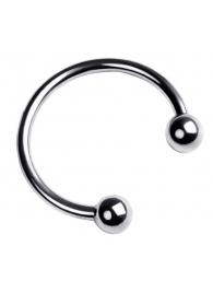 Серебристая подкова на головку пениса - ToyFa - купить с доставкой в Евпатории