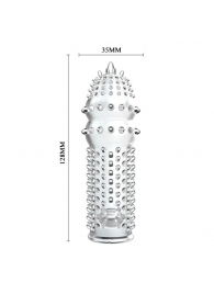 Закрытая прозрачная насадка Crystal sleeve - 14,2 см. - Erowoman-Eroman - в Евпатории купить с доставкой