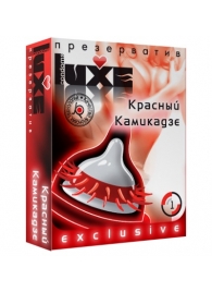 Презерватив LUXE  Exclusive   Красный Камикадзе  - 1 шт. - Luxe - купить с доставкой в Евпатории