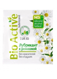 Пробник лубриканта на водной основе Bio Active - 3 гр. - Биоритм - купить с доставкой в Евпатории