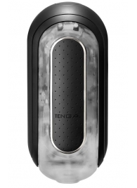 Черный мастурбатор Flip Zero с вибрацией - Tenga - в Евпатории купить с доставкой