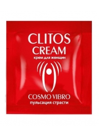 Пробник возбуждающего крема для женщин Clitos Cream - 1,5 гр. - Биоритм - купить с доставкой в Евпатории