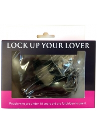 Черные меховые наручники Love с ключиками - Baile - купить с доставкой в Евпатории