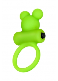 Зеленое виброкольцо на пенис A-Toys - A-toys - в Евпатории купить с доставкой