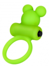 Зеленое виброкольцо на пенис A-Toys - A-toys - в Евпатории купить с доставкой