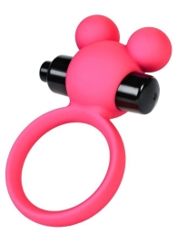 Розовое виброкольцо на пенис A-Toys - A-toys - в Евпатории купить с доставкой