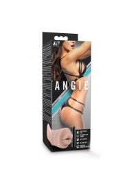 Телесный мастурбатор-ротик Angie - Blush Novelties - в Евпатории купить с доставкой