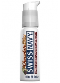 Лубрикант с ароматом шоколада Swiss Navy Chocolate Bliss Lube - 29,5 мл. - Swiss navy - купить с доставкой в Евпатории