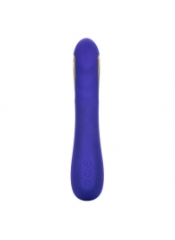 Фиолетовый вибратор с электростимуляцией Intimate E-Stimulator Petite Wand - 18,5 см. - California Exotic Novelties - купить с доставкой в Евпатории