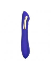 Фиолетовый вибратор с электростимуляцией Intimate E-Stimulator Petite Wand - 18,5 см. - California Exotic Novelties - купить с доставкой в Евпатории