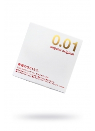 Супертонкий презерватив Sagami Original 0.01 - 1 шт. - Sagami - купить с доставкой в Евпатории