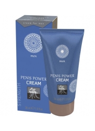 Возбуждающий крем для мужчин Penis Power Cream - 30 мл. - Shiatsu - купить с доставкой в Евпатории