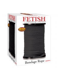 Черная веревка для связывания Bondage Rope - 60,9 м. - Pipedream - купить с доставкой в Евпатории