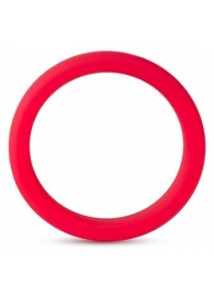 Красное эрекционное кольцо Silicone Go Pro Cock Ring - Blush Novelties - в Евпатории купить с доставкой