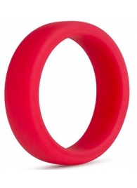 Красное эрекционное кольцо Silicone Go Pro Cock Ring - Blush Novelties - в Евпатории купить с доставкой