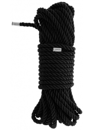 Черная веревка для бондажа BONDAGE ROPE - 10 м. - Dream Toys - купить с доставкой в Евпатории