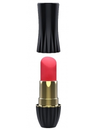 Клиторальный стимулятор-помада LIPSTICK - 9,3 см. - Dream Toys - купить с доставкой в Евпатории