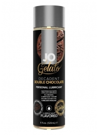 Лубрикант с ароматом шоколада JO GELATO DECADENT DOUBLE CHOCOLATE - 120 мл. - System JO - купить с доставкой в Евпатории