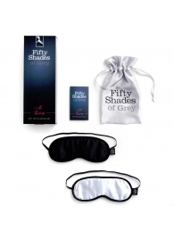 Набор из двух масок на глаза Soft Blindfold Twin Pack - Fifty Shades of Grey - купить с доставкой в Евпатории