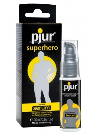 Сыворотка-пролонгатор pjur SUPERHERO Delay Serum - 20 мл. - Pjur - купить с доставкой в Евпатории