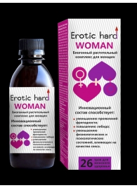 Женский биогенный концентрат для повышения либидо Erotic hard Woman - 250 мл. - Erotic Hard - купить с доставкой в Евпатории