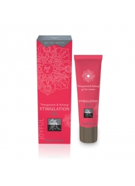 Возбуждающий интимный гель для двоих STIMULATION GEL Pomegranate   Nutmeg - 30 мл. - Shiatsu - купить с доставкой в Евпатории