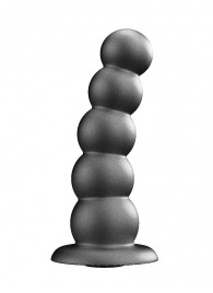 Черная насадка-плаг на харнесс PLATINUM 9 - 24 см. - LOVETOY (А-Полимер) - купить с доставкой в Евпатории