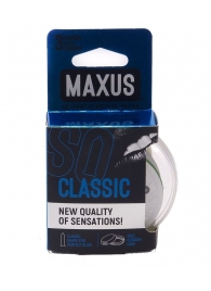 Классические презервативы в пластиковом кейсе MAXUS Classic - 3 шт. - Maxus - купить с доставкой в Евпатории