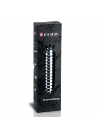 Рельефный фаллос для интенсивного электросекса Groovey George - 20 см. - MyStim - купить с доставкой в Евпатории