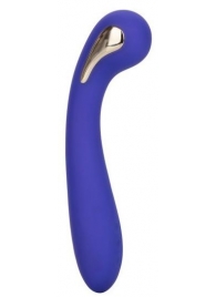 Фиолетовый вибромассажер с электростимуляцией Intimate Estim Petite G Wand - 19 см. - California Exotic Novelties - купить с доставкой в Евпатории