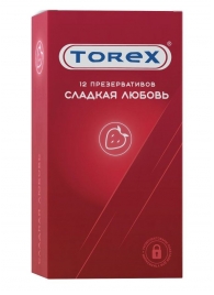Презервативы Torex  Сладкая любовь  с ароматом клубники - 12 шт. - Torex - купить с доставкой в Евпатории
