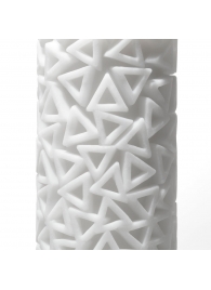 Белый 3D мастурбатор PILE - Tenga - в Евпатории купить с доставкой