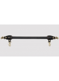 Черная распорка для ног Bound to You Faux Leather Spreader Bar - 50,8 см. - Fifty Shades of Grey - купить с доставкой в Евпатории