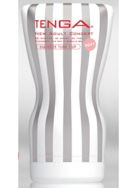 Мастурбатор TENGA Squeeze Tube Cup Soft - Tenga - в Евпатории купить с доставкой