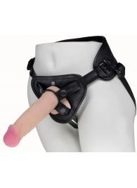 Пояс харнесс BEST UNI strap с 2 сменными насадками - 18,5 и 16 см. - LOVETOY (А-Полимер) - купить с доставкой в Евпатории