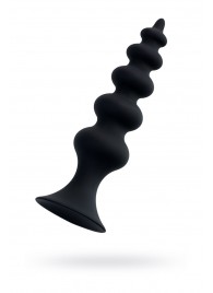 Черная анальная ёлочка Indi - 11,5 см. - POPO Pleasure