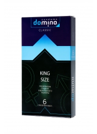 Презервативы увеличенного размера DOMINO Classic King size - 6 шт. - Domino - купить с доставкой в Евпатории