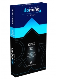 Презервативы увеличенного размера DOMINO Classic King size - 6 шт. - Domino - купить с доставкой в Евпатории