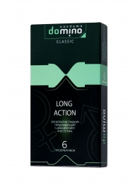 Презервативы с пролонгирующим эффектом DOMINO Classic Long action - 6 шт. - Domino - купить с доставкой в Евпатории