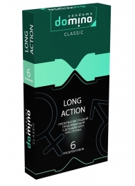 Презервативы с пролонгирующим эффектом DOMINO Classic Long action - 6 шт. - Domino - купить с доставкой в Евпатории