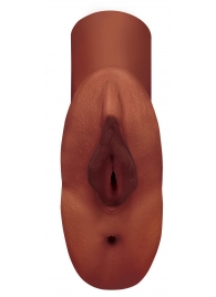 Коричневый мастурбатор Perfect Pussy Double Stroker - Pipedream - в Евпатории купить с доставкой