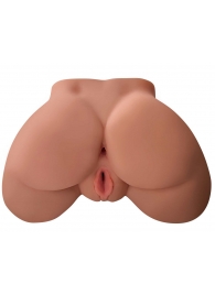 Кофейный мастурбатор-полуторс Perfect Ass Masturbator - Pipedream - в Евпатории купить с доставкой