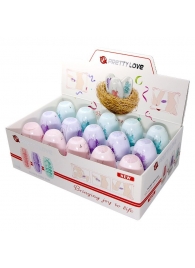 Набор из 15 мини-мастурбаторов Fantastic Egg Hard Boiled - Baile - в Евпатории купить с доставкой