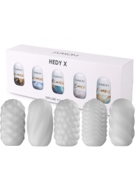Набор из 5 мастурбаторов Hedy X5 Mixed - Svakom - в Евпатории купить с доставкой