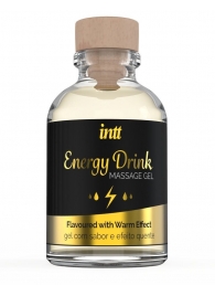 Массажный гель с согревающим эффектом Energy Drink - 30 мл. - INTT - купить с доставкой в Евпатории