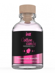 Массажный гель с согревающим эффектом Cotton Candy - 30 мл. - INTT - купить с доставкой в Евпатории